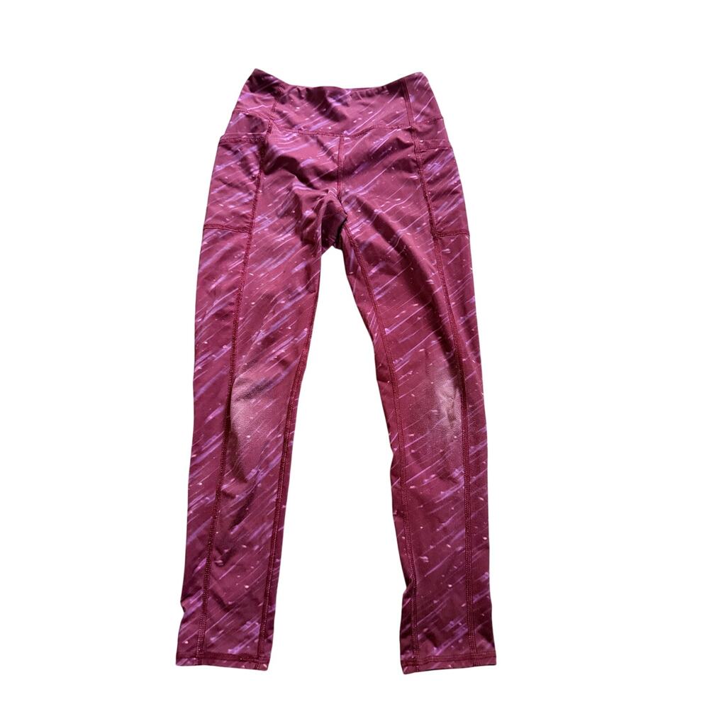 Zella Girls Purple Leggings - Size Small